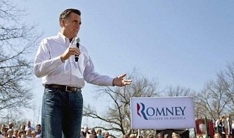 Romney fibs about gas prices at a stop in Missouri.