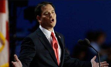 Watching Marco Rubio go around the bend