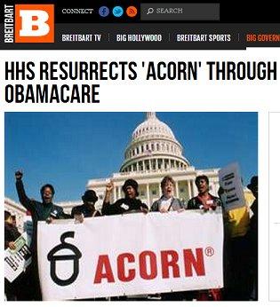 At the intersection of ACORN and scare quotes