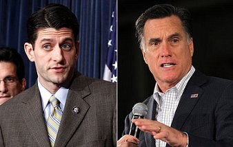 Romney backs Ryan plan, to Dems' delight