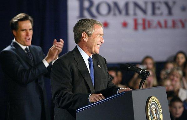 George W. Bush: 'I'm for Mitt Romney'