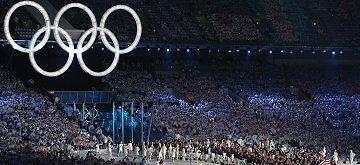 Opening ceremonies at the 2002 Olympic games.