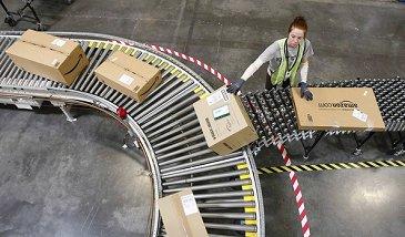 An Amazon.com fulfillment center in Goodyear, Ariz.
