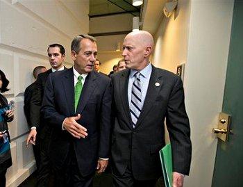 House Speaker John Boehner (R-Ohio) and House Ways and Means Committee Chairman Dave Camp (R-Mich.)