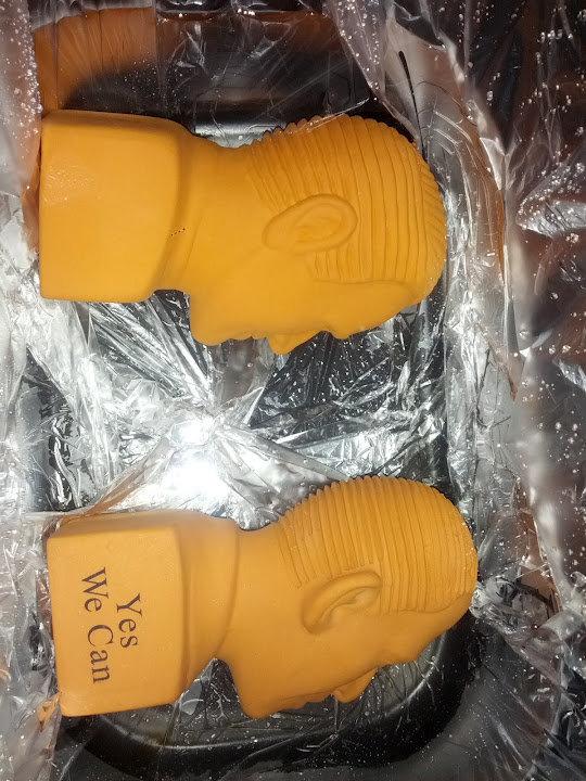 Chia heads, submerged for one hour, are ready to be planted