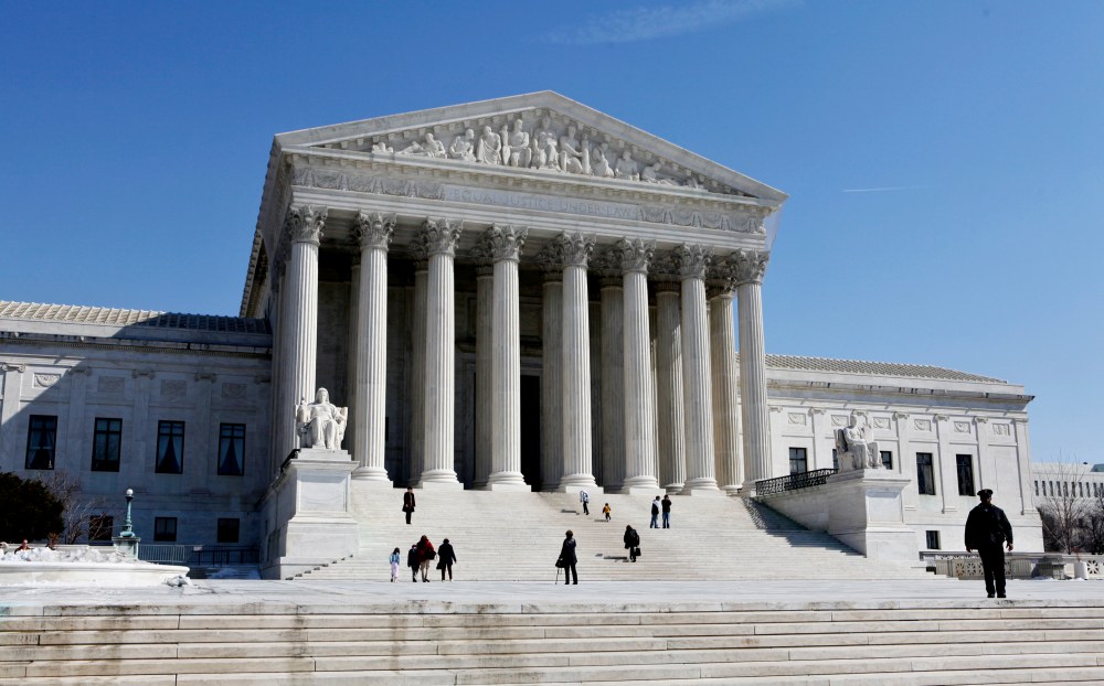 The U.S. Supreme Court building in Washington, D.C. (Photo by J. Scott Applewhite/AP File)