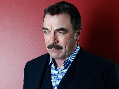 Tom Selleck poses for a portrait in New York on Mar. 21, 2012. (Photo by Carlo Allegri/AP Photo)