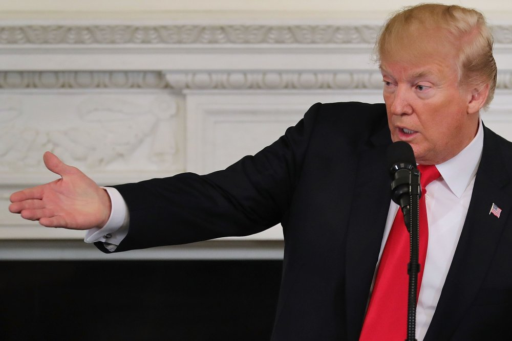Image: President Trump Holds White House Business Session With U.S. Governors