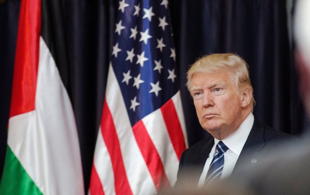 Image: US President Donald J. Trump visits Bethlehem