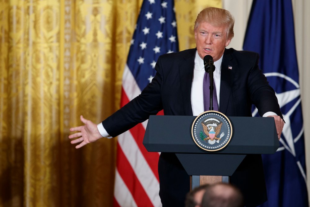 Image: Donald Trump, Jens Stoltenberg