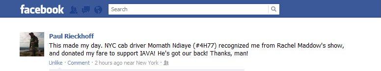 Cab drivers know good food carts, cable news shows