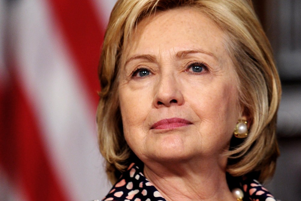 Hillary Clinton speaks in Washington on Nov. 15, 2013.