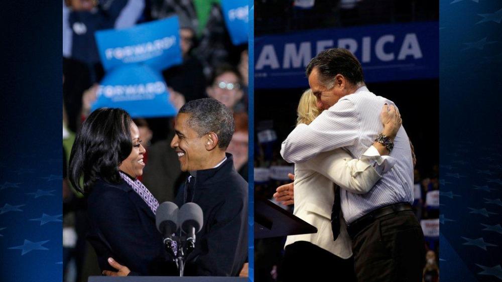The candidates are their wives
