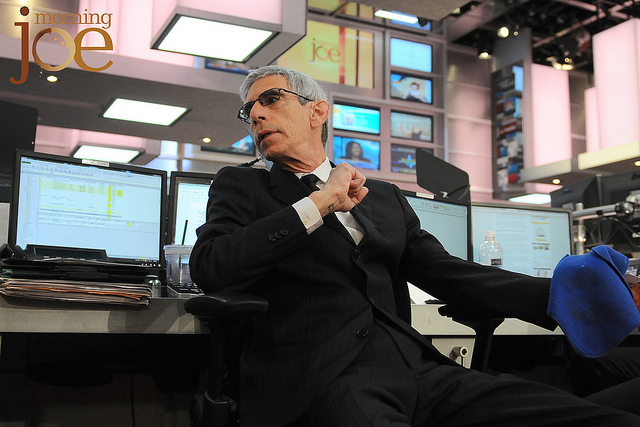 This is what happens when a dog visits Morning Joe