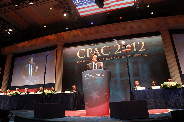 Joe Scarborough speaks at CPAC 2012 in Washington, D.C.