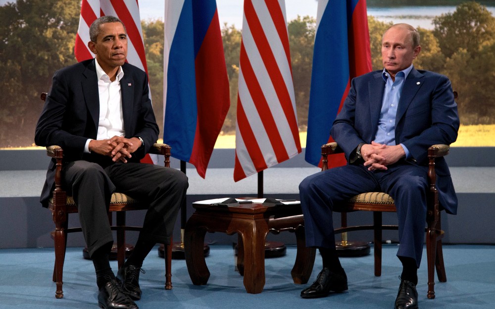 Barack Obama, Vladimir Putin