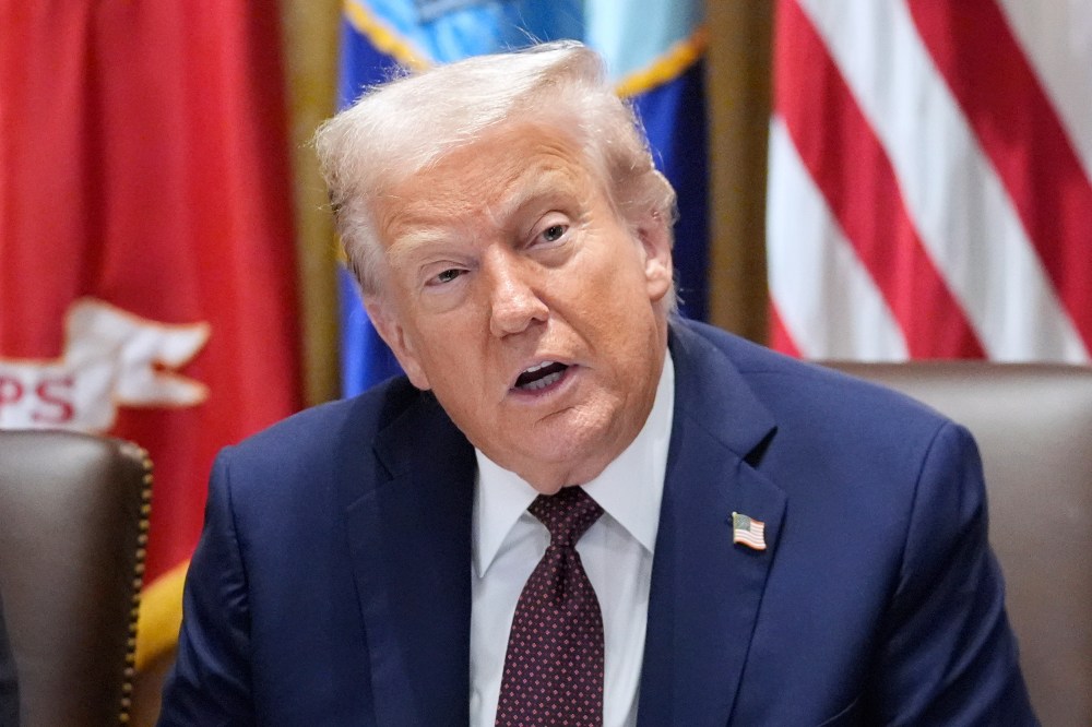 Donald Trump speaking.