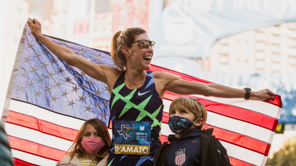 Keira D'Amato and her kids.
