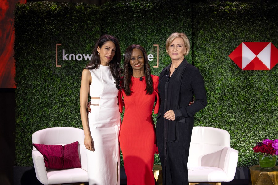 Huma Abedin, Raquel Oden and Mika Brzezinski