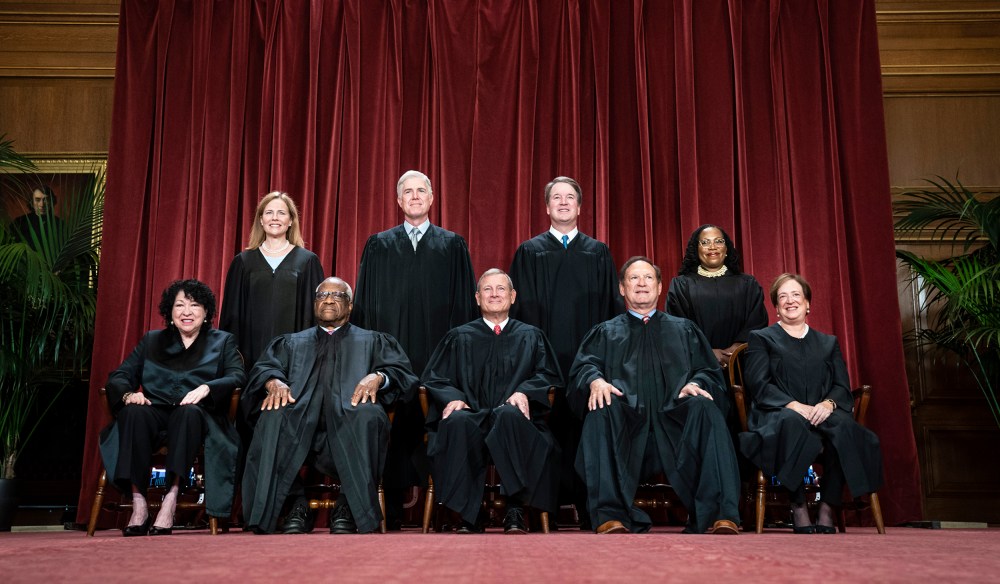Members of the Supreme Court.