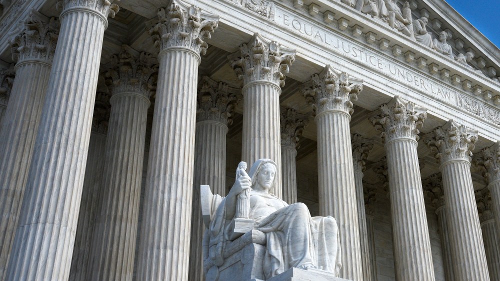 The U.S. Supreme Court Building in Washington, D.C.
