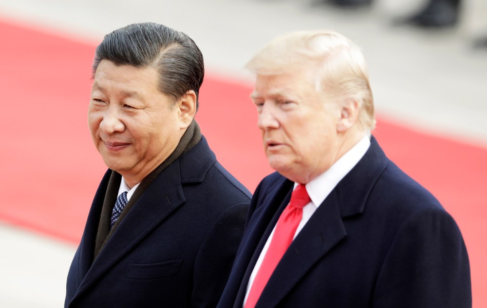 Xi Jinping, China's president, and U.S. President Donald Trump.
