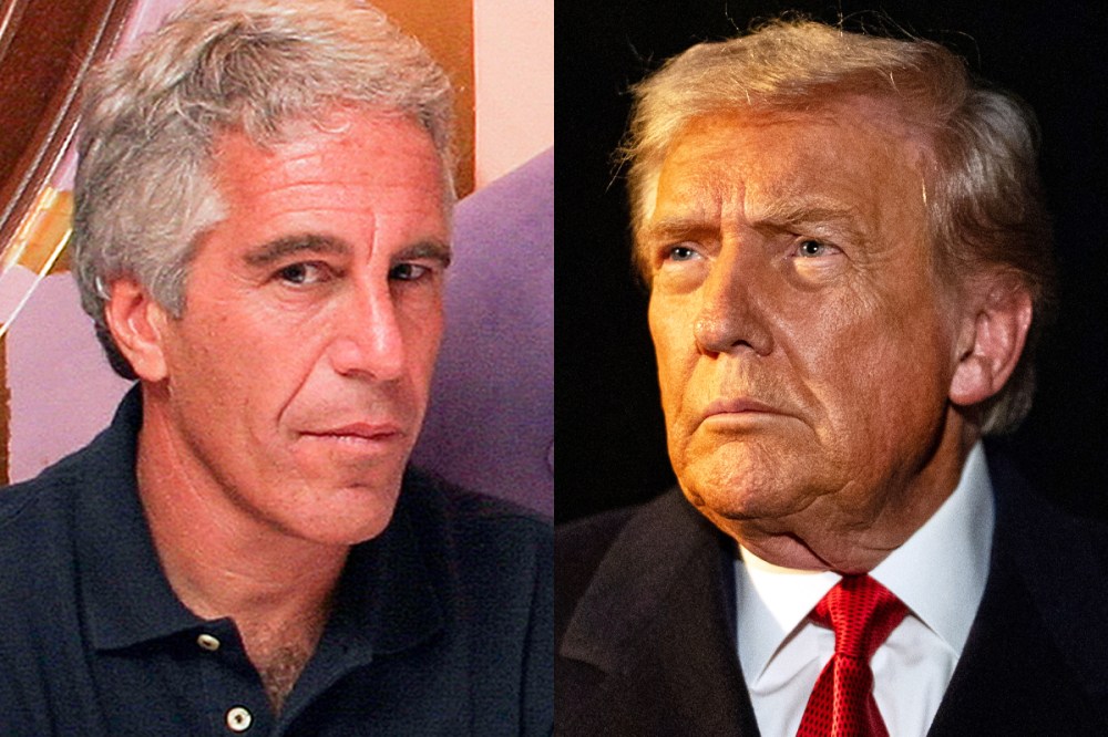 Jeffrey Epstein; Donald Trump.