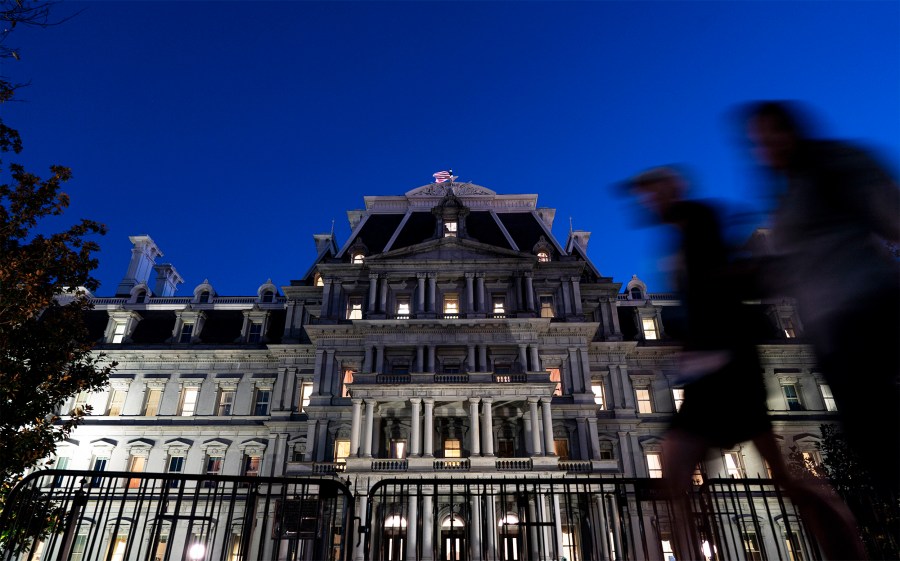 The Eisenhower Executive Office Building in Washington, D.C.
