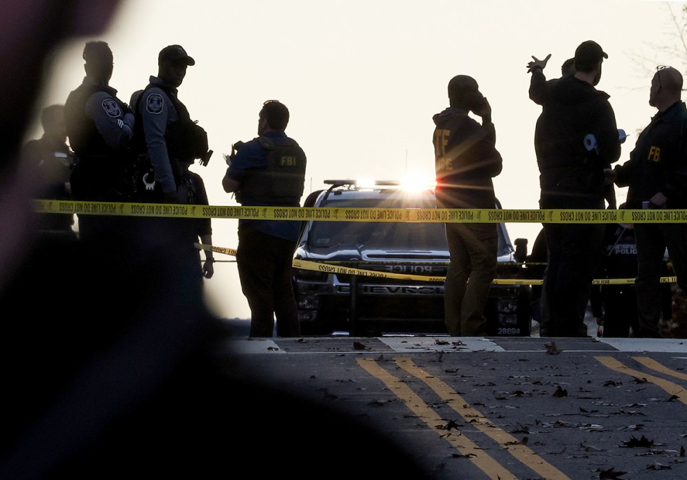 Members of law enforcement, including the U.S. Secret Service and the Washington Metropolitan Police Department, respond to a shooting near the White House, where two West Virginia National Guard members were shot on Nov. 26, 2025, in Washington, D.C.