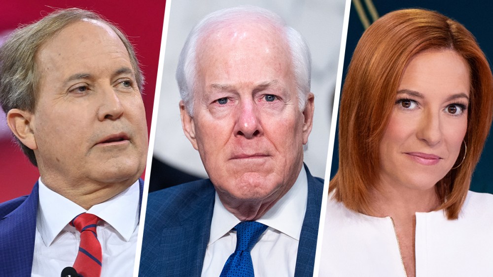 Ken Paxton; John Cornyn; Jen Psaki.