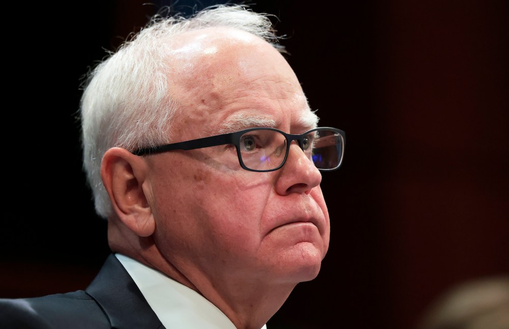 Minnesota Gov. Tim Walz during a hearing on June 12, 2025 at the U.S. Capitol.