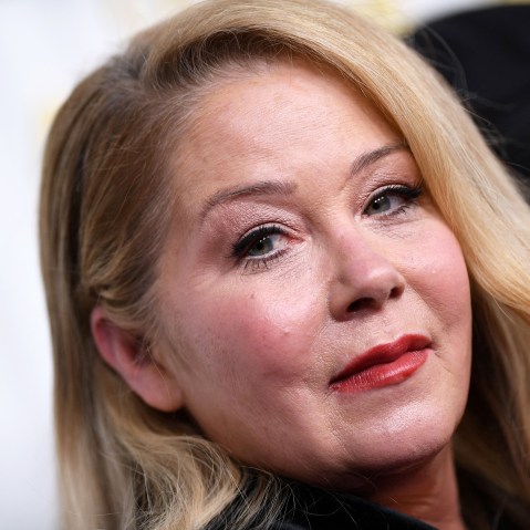 A close up of Christina Applegate.